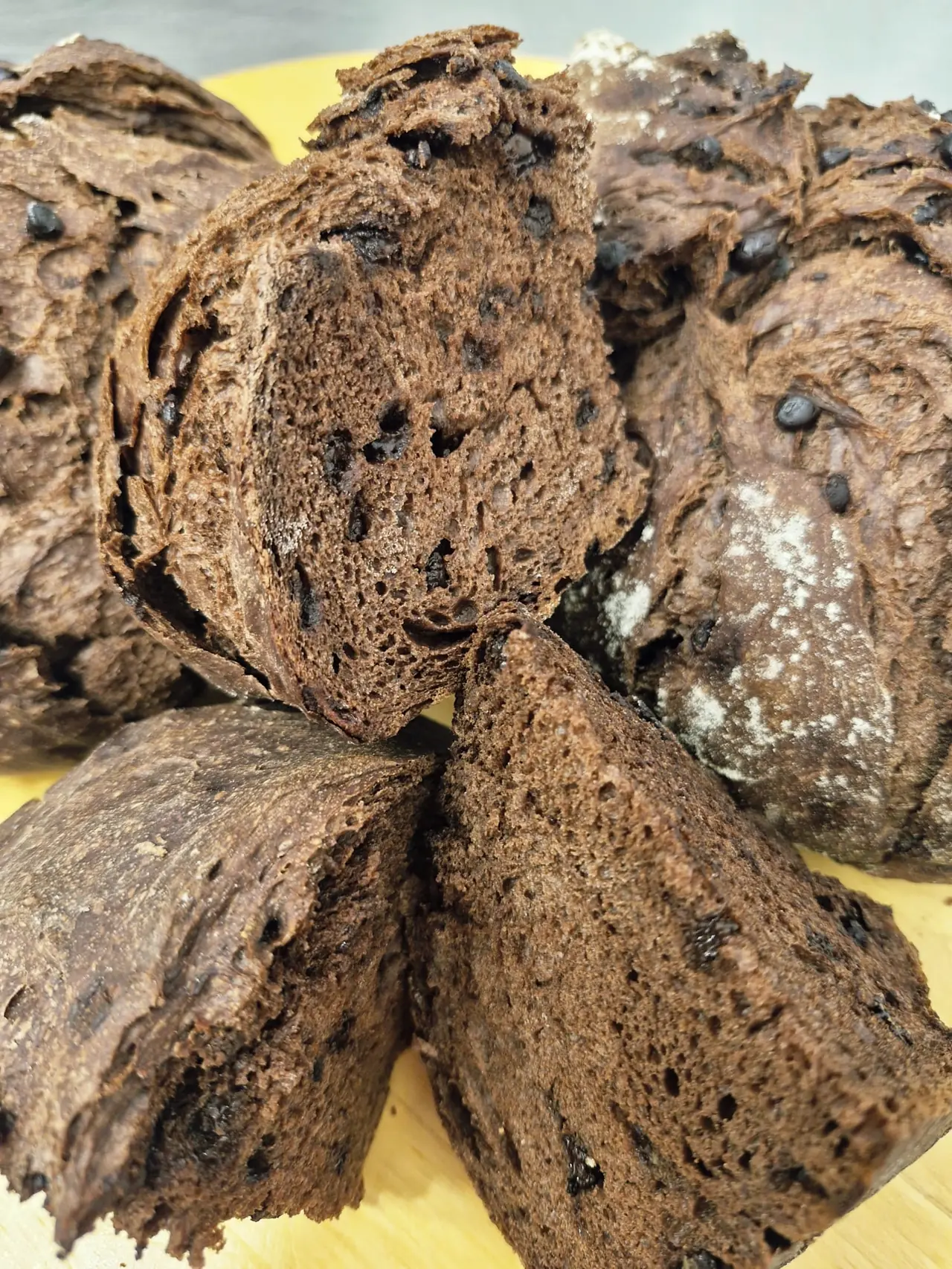 Pan de chocolate e laranxa