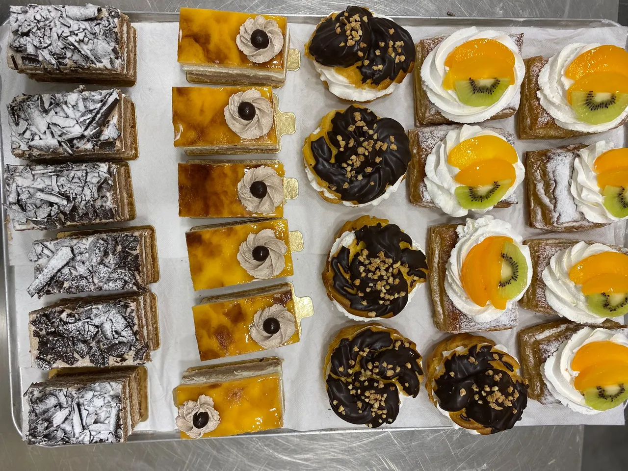 Pasteis caseiros variados